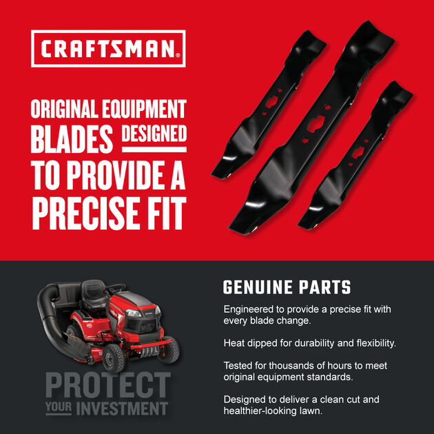 Xtreme&reg; 2-in-1 Blade Set for 54-inch Cutting Decks
